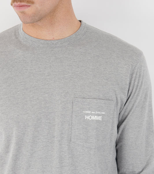 Cotton L/S T-shirt Grey