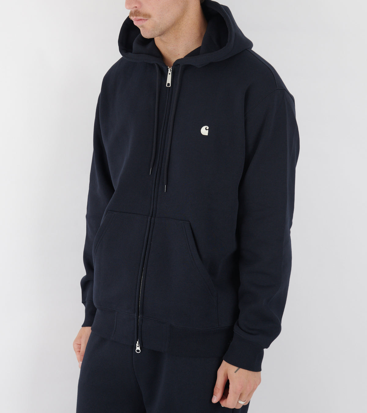 Hooded Mack Jacket Dark Navy/Wax