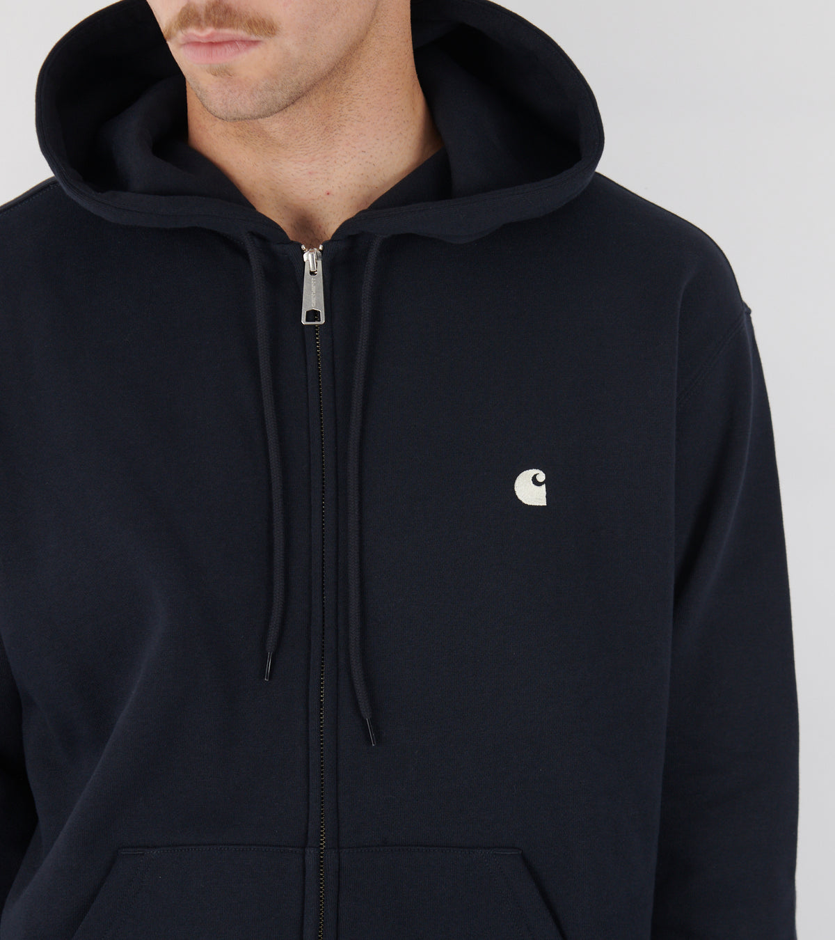 Hooded Mack Jacket Dark Navy/Wax