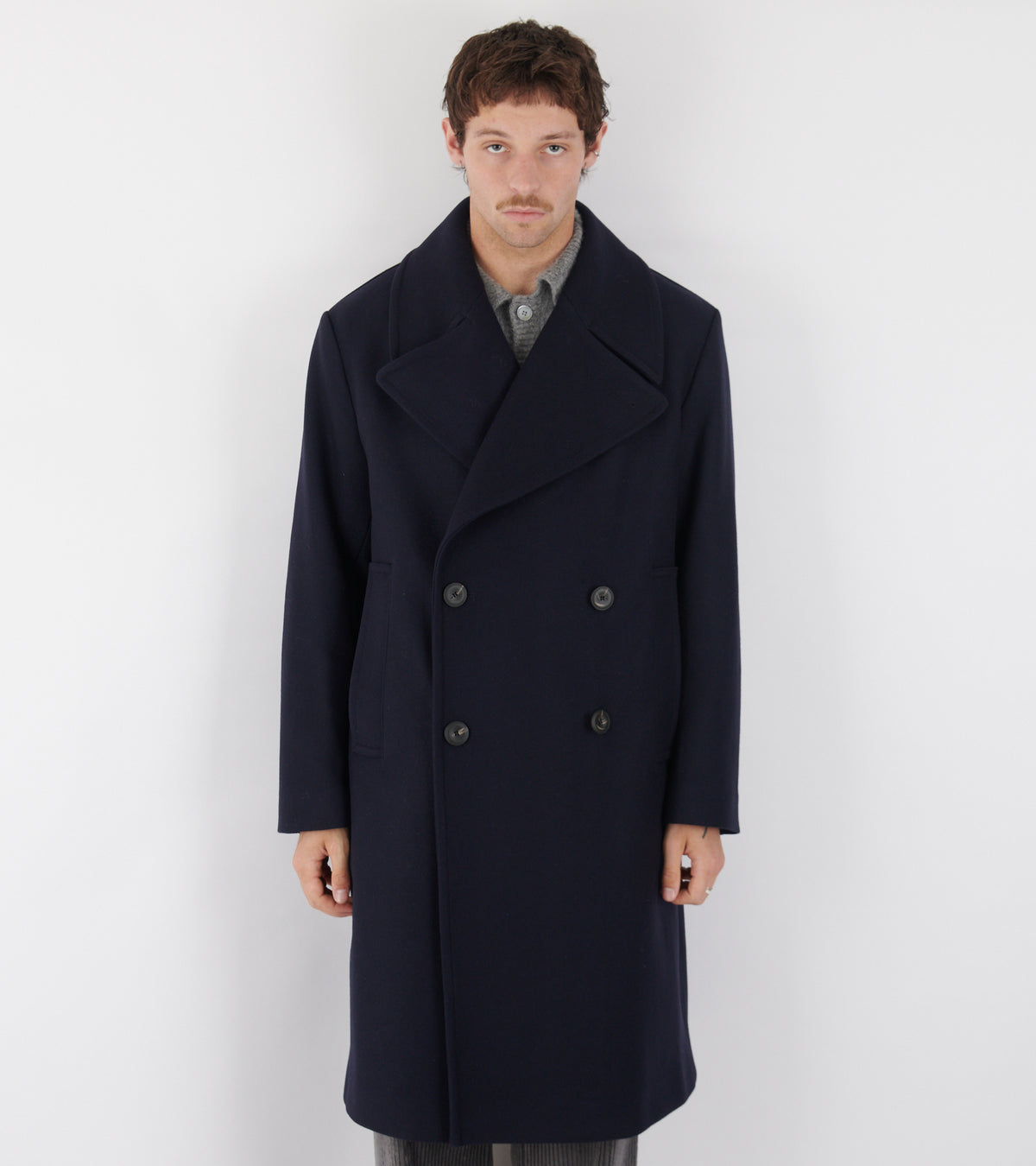 DB Overcoat Navy