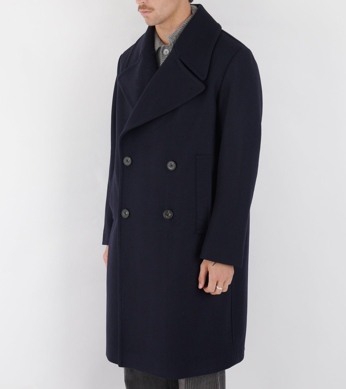 DB Overcoat Navy