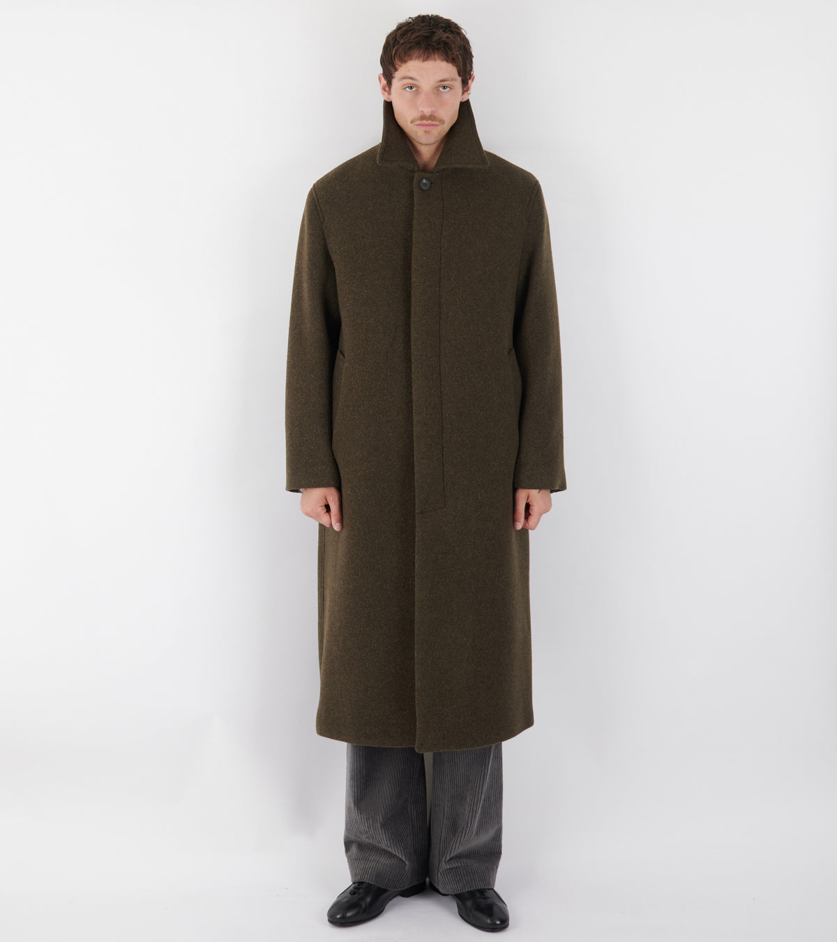 Winter Coat Green Moss