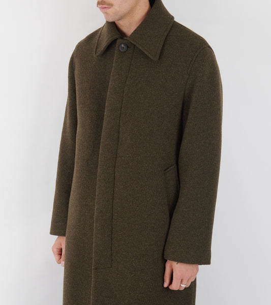Winter Coat Green Moss