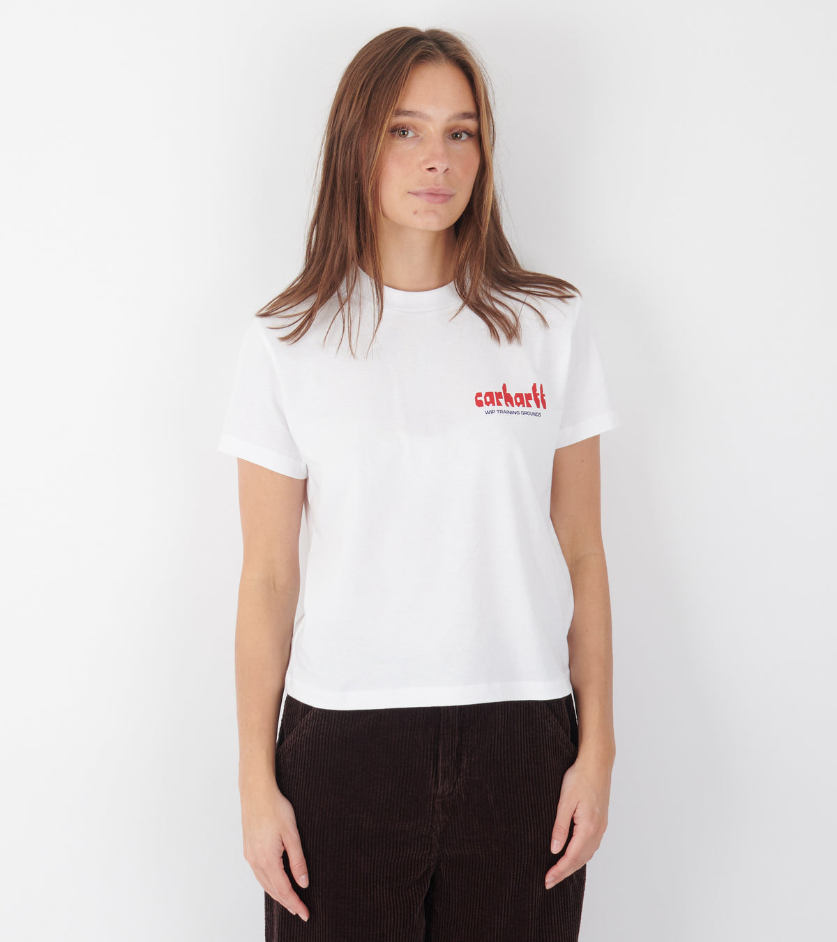 W' S/S Framework T-Shirt White