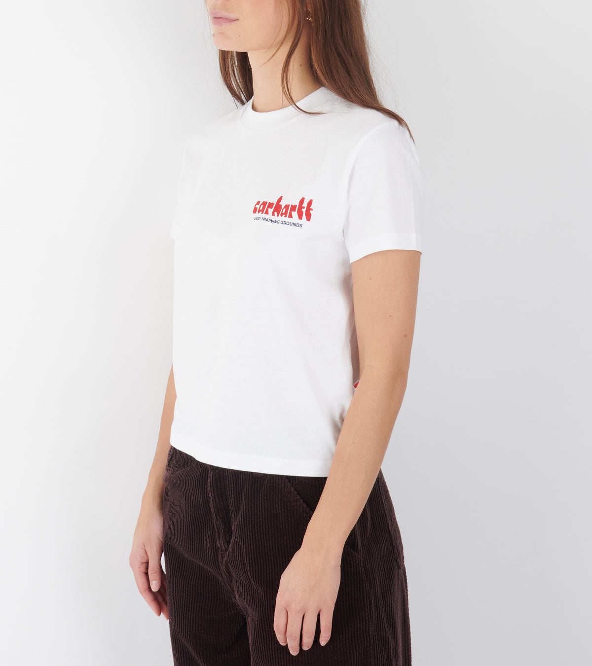 W' S/S Framework T-Shirt White