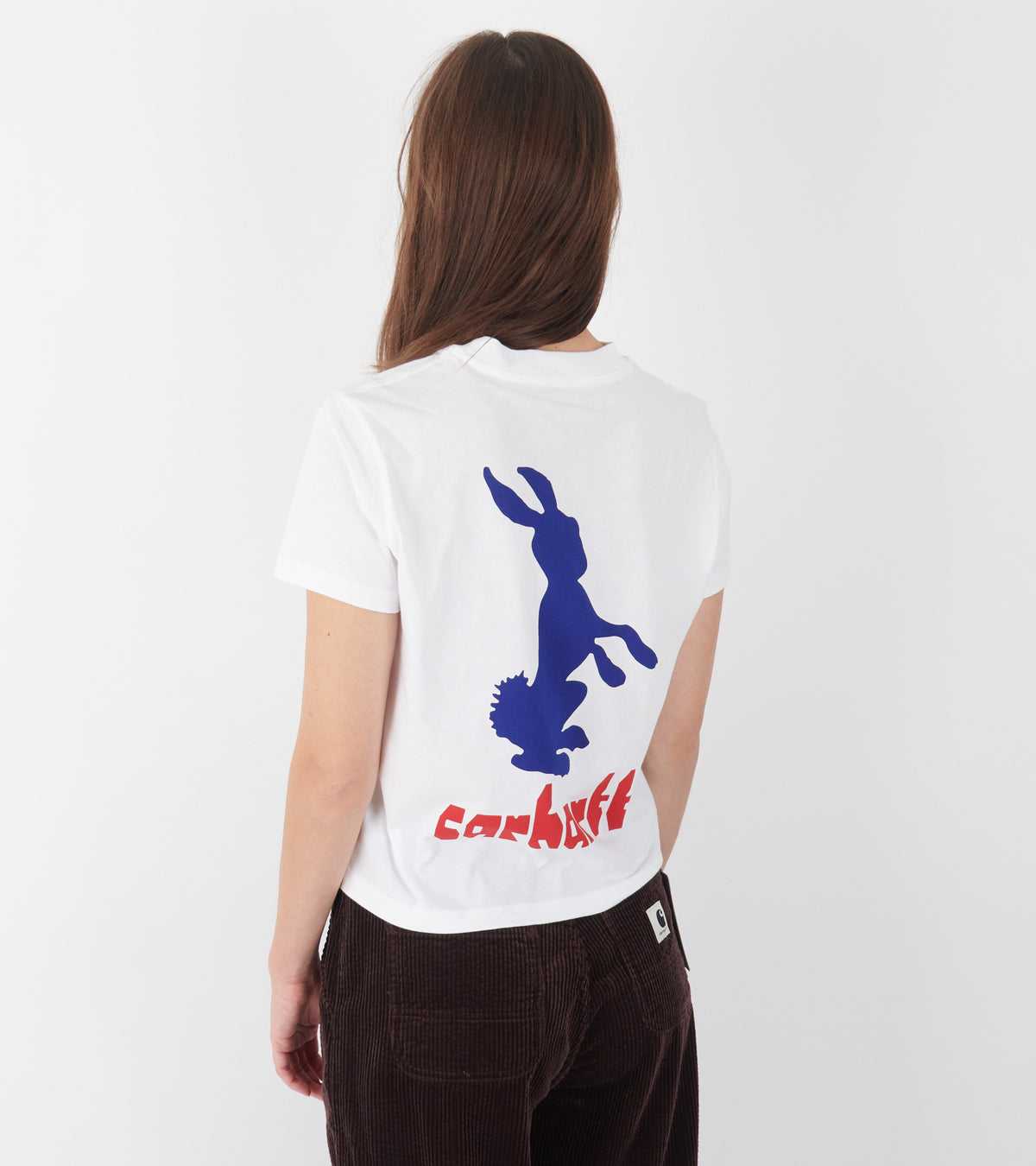 W' S/S Framework T-Shirt White