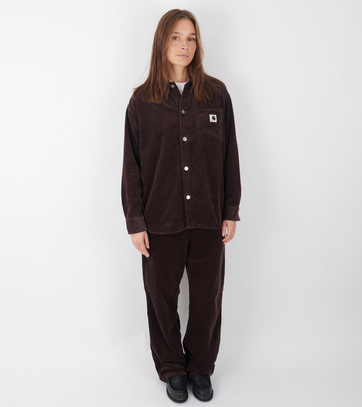 W' L/S Bekka Shirt Palisander Rinsed