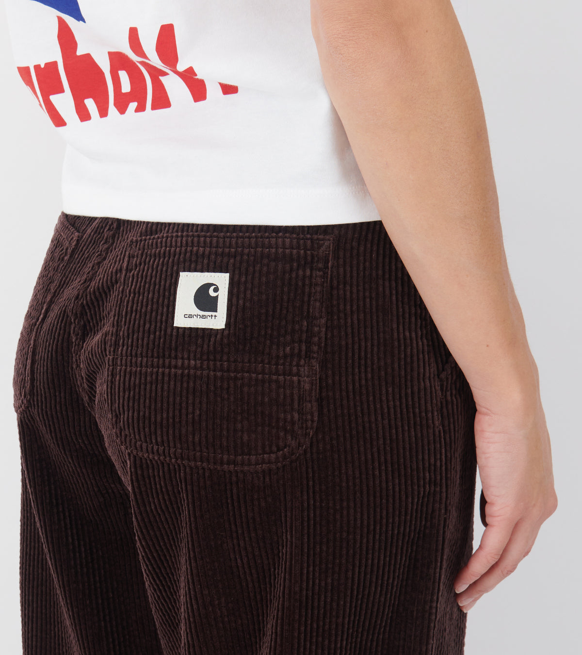 W' Simple Pant Palisander Rinsed