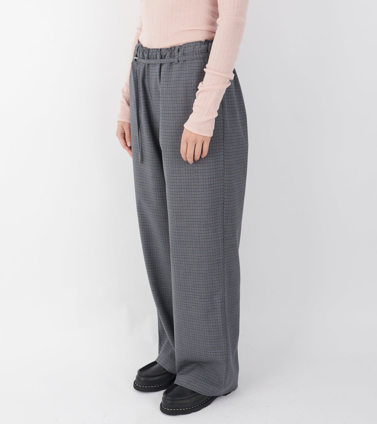 Ingrid Pants Mist Blue Check