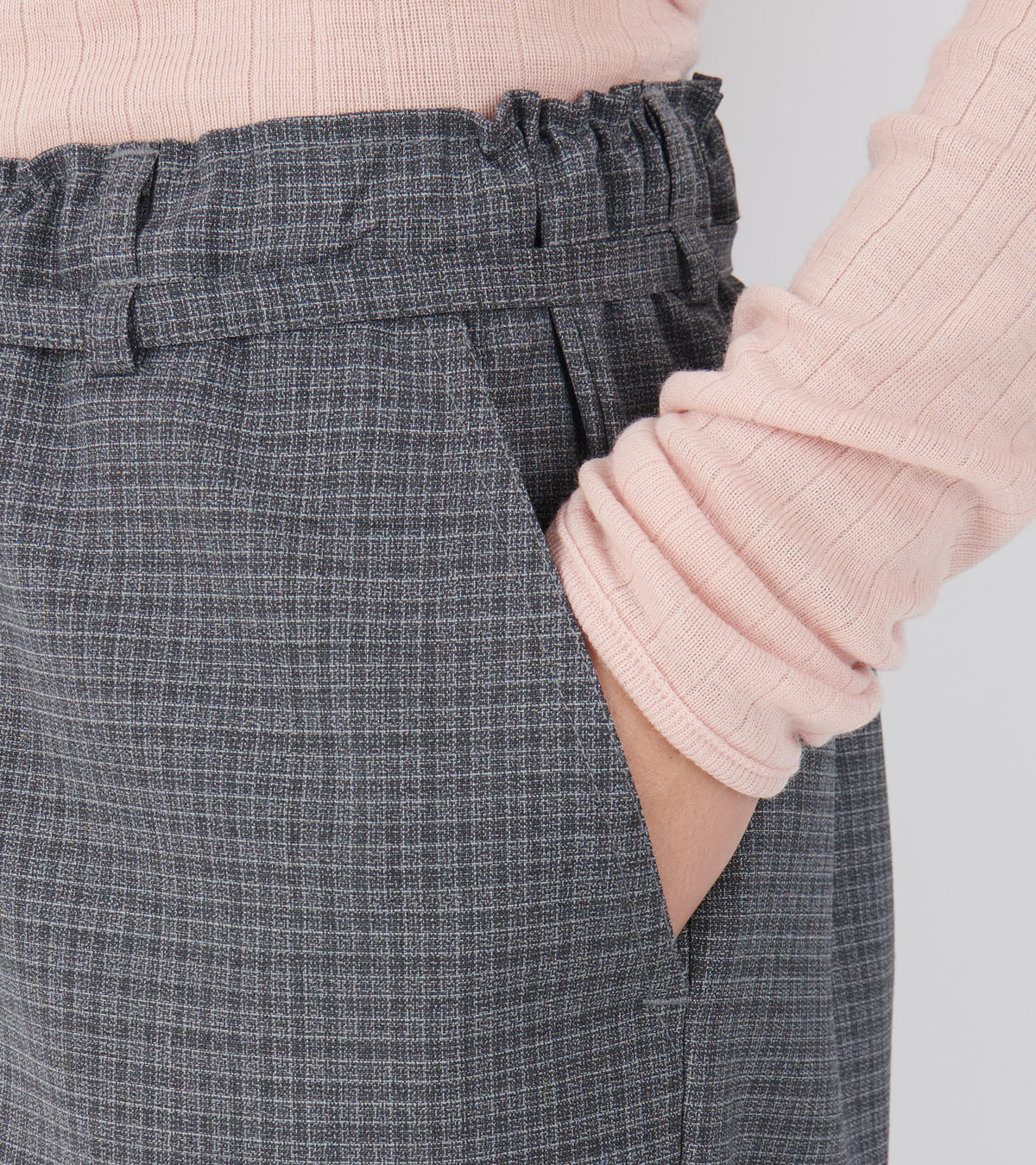Ingrid Pants Mist Blue Check