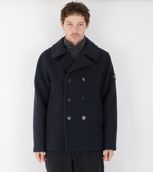 Wool Coat Navy