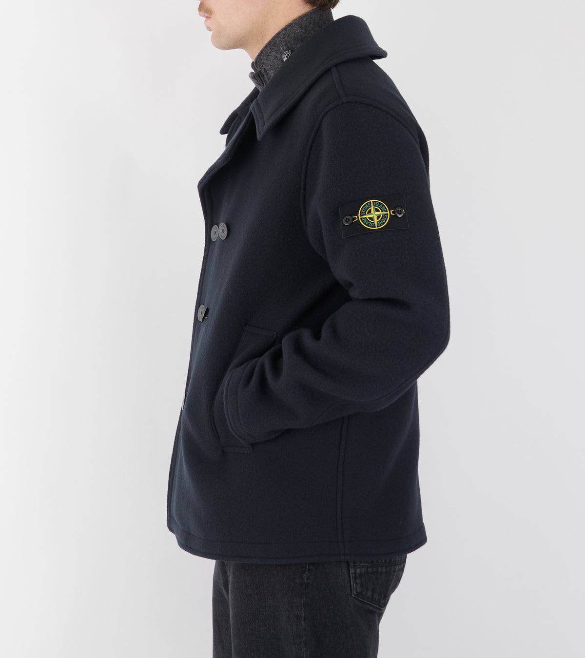 Wool Coat Navy