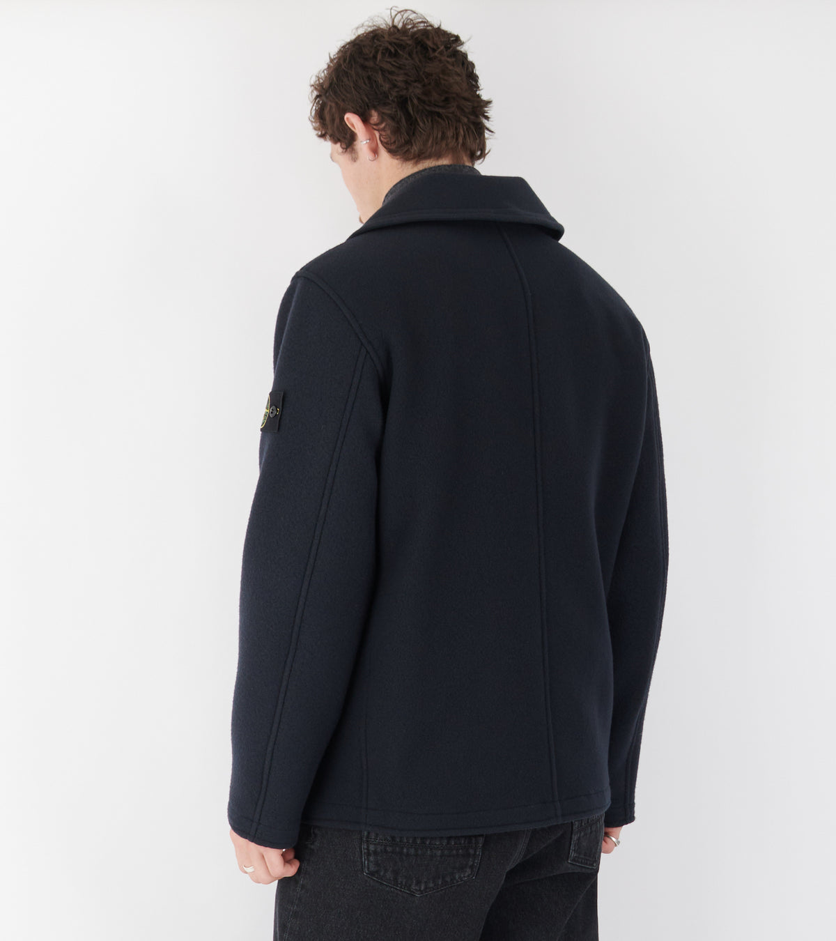 Wool Coat Navy