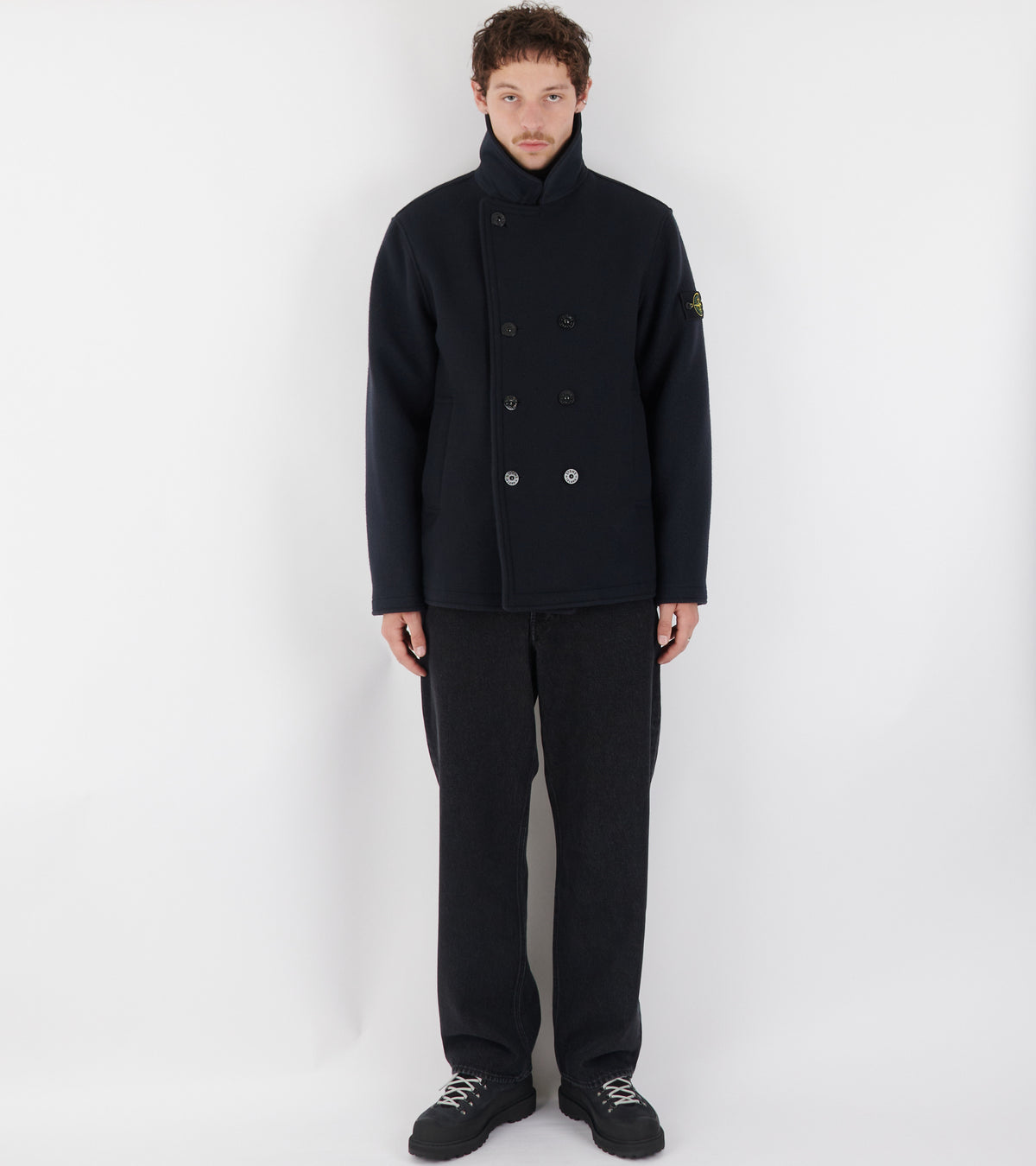 Wool Coat Navy