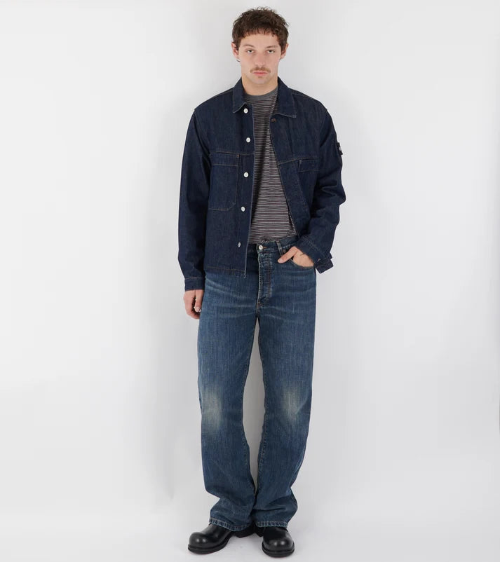 Classic Denim Overshirt Indigo Rinsed