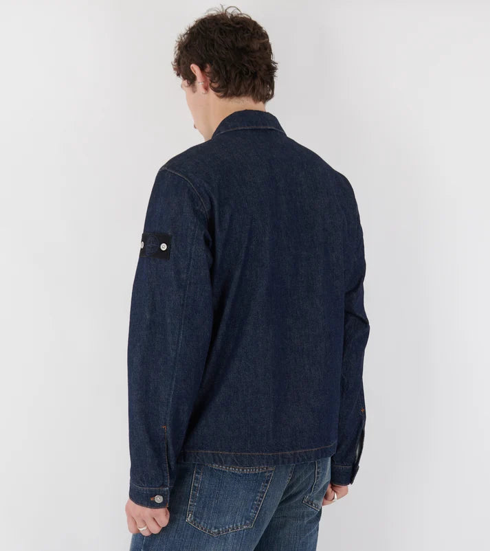 Classic Denim Overshirt Indigo Rinsed