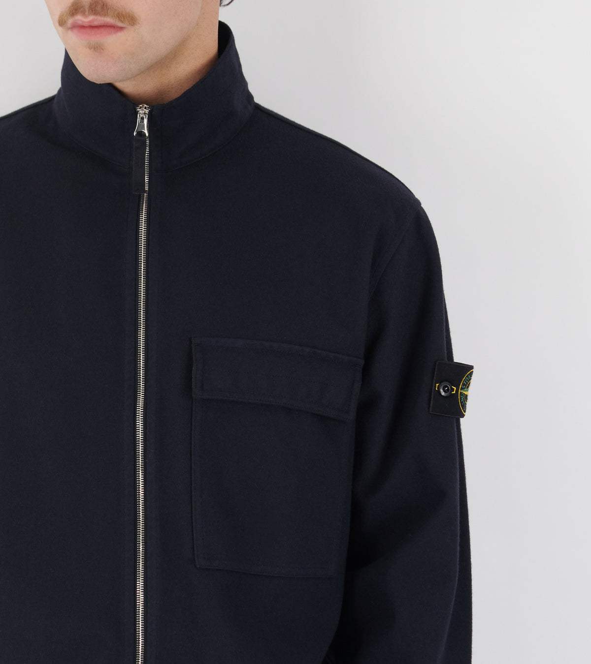Casual Zip Jacket Navy