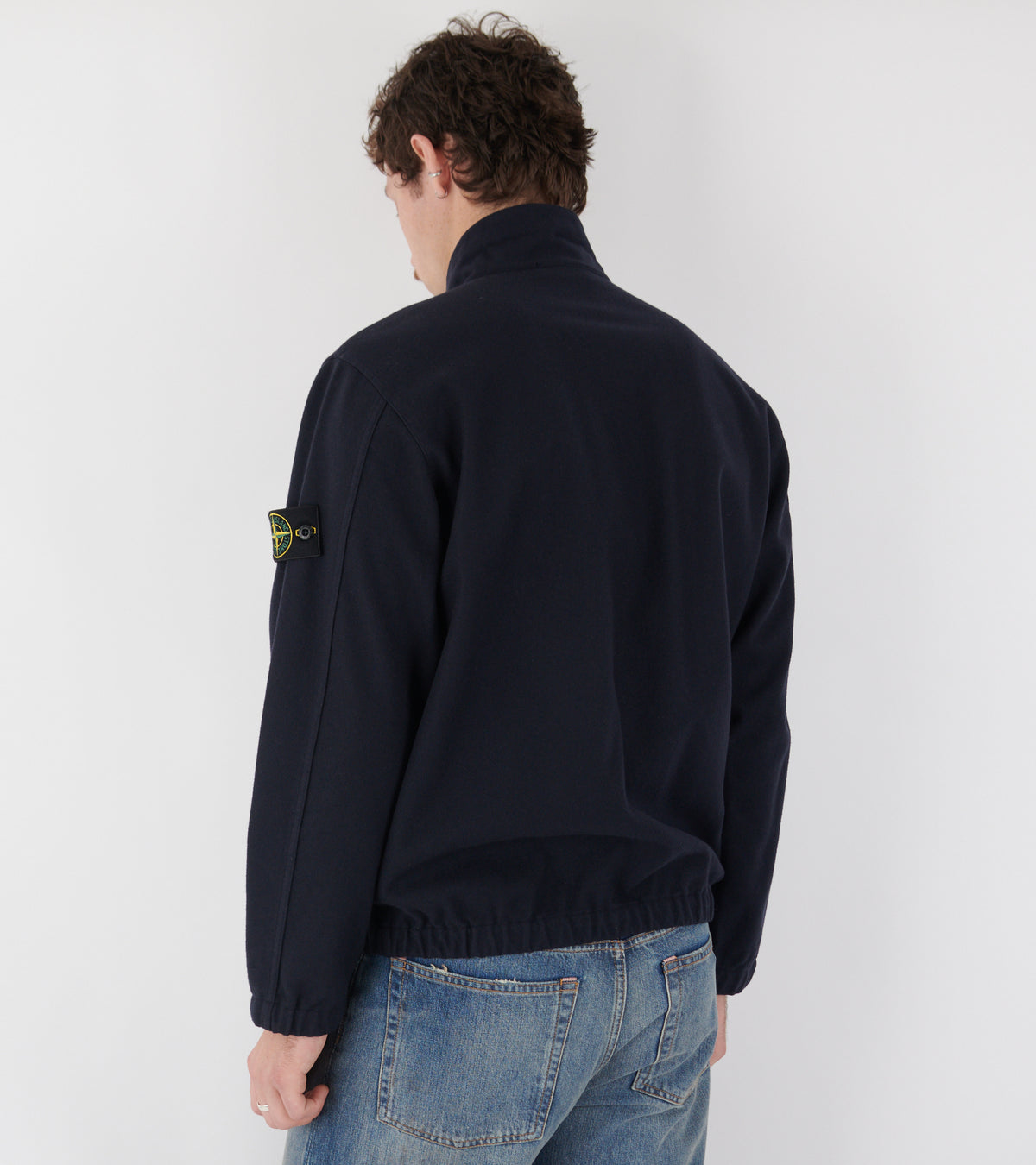 Casual Zip Jacket Navy