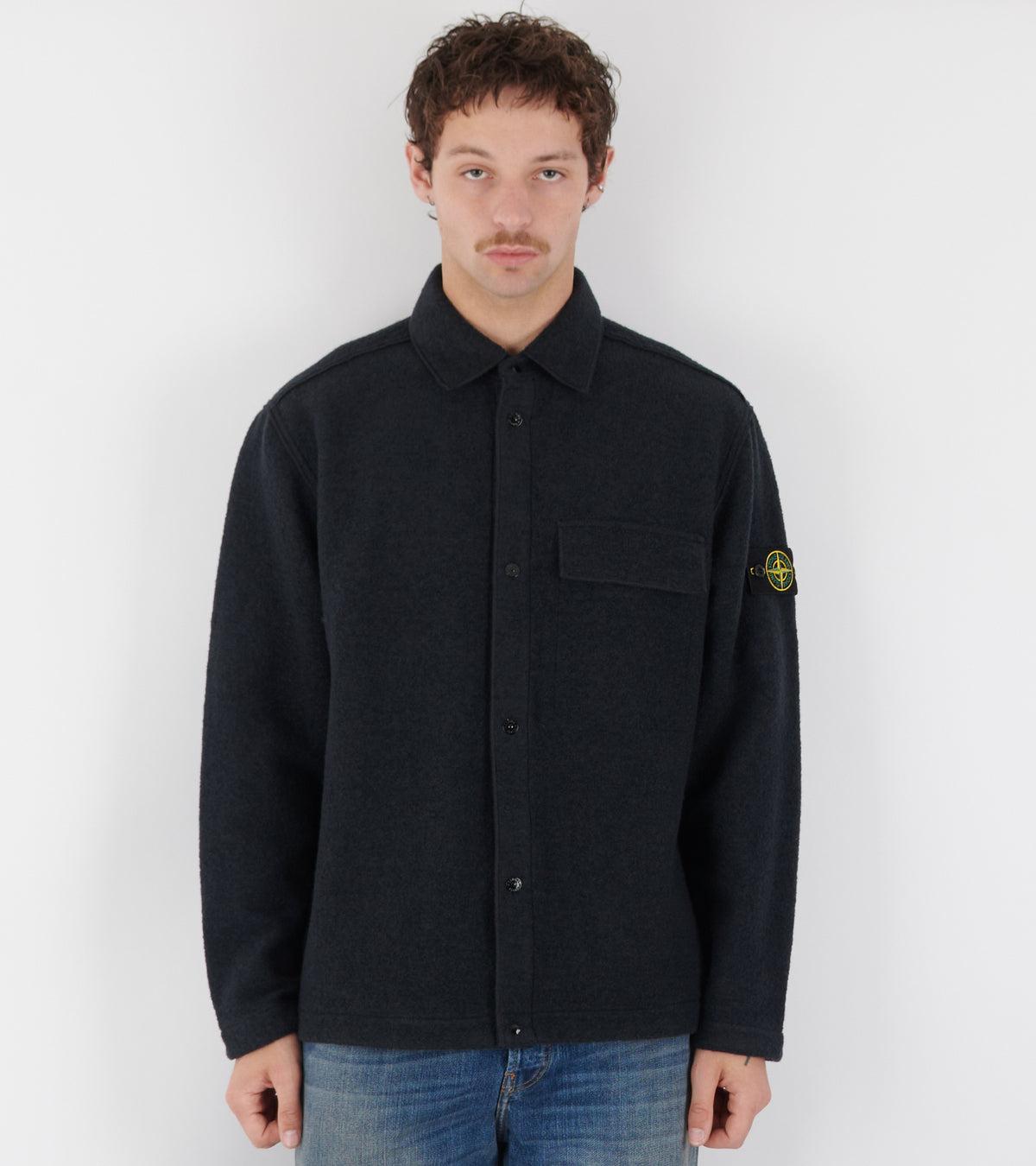 Utility Overshirt Dusty Navy