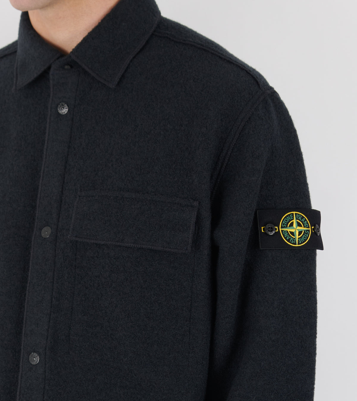 Utility Overshirt Dusty Navy