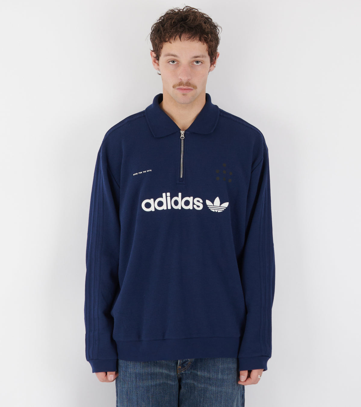 SFTM Long-sleeved Polo Navy