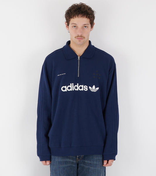 SFTM Long-sleeved Polo Navy