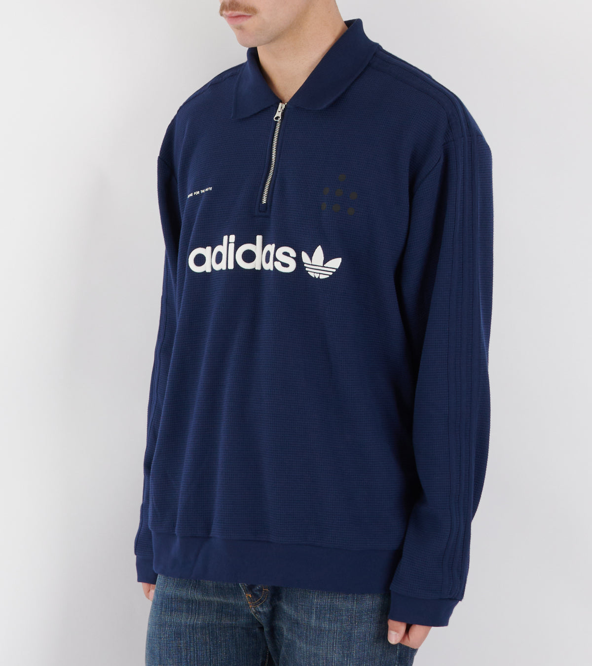 SFTM Long-sleeved Polo Navy