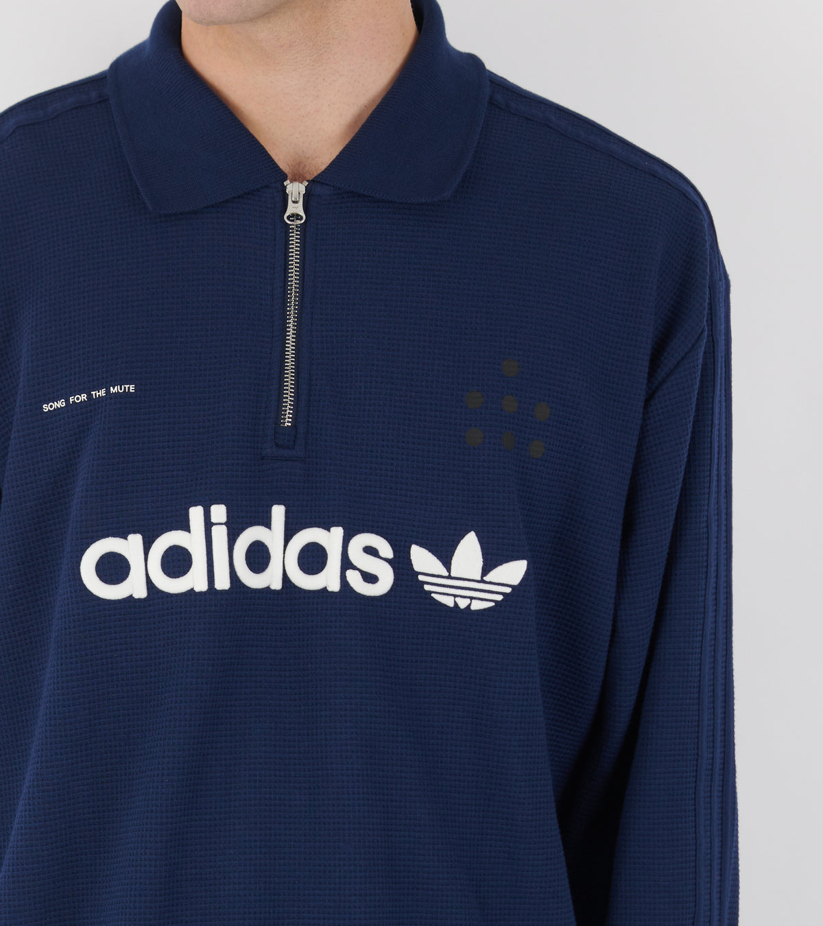 SFTM Long-sleeved Polo Navy