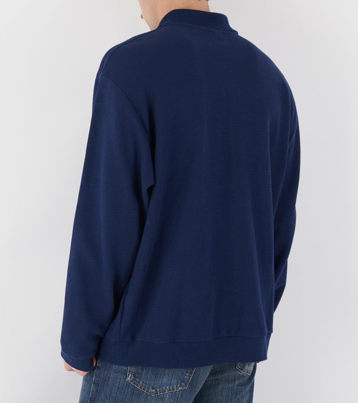 SFTM Long-sleeved Polo Navy