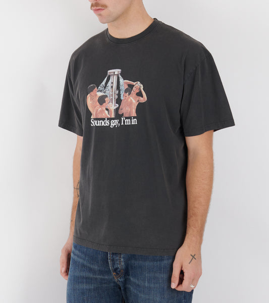 Sounds Gay I'm In T-shirt Black
