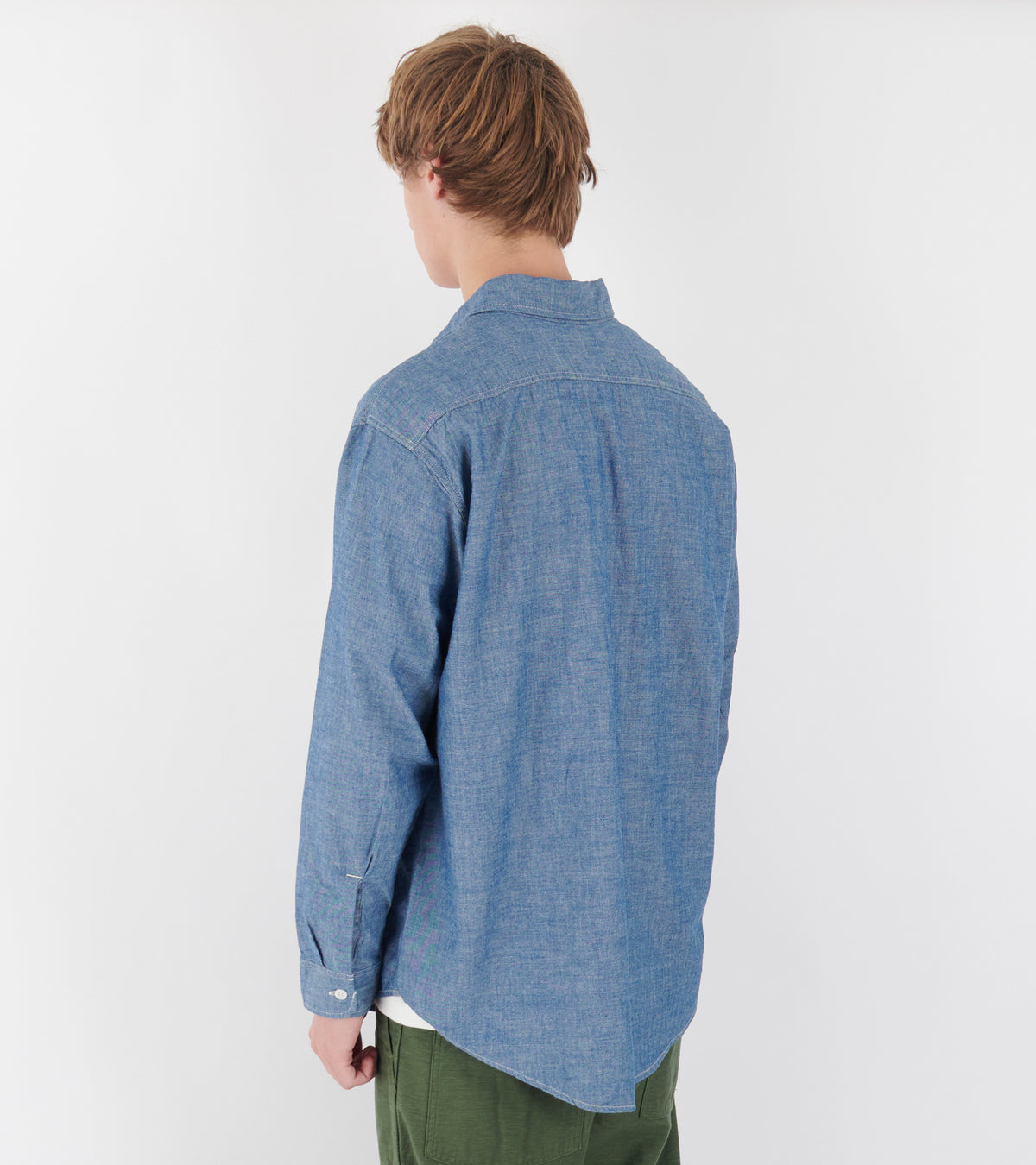 Chambray Shirt Blue