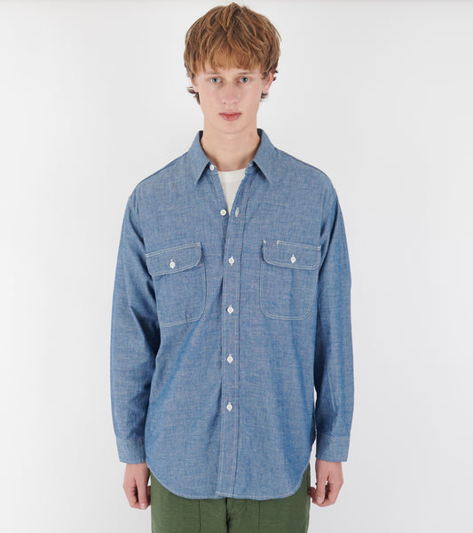 Chambray Shirt Blue