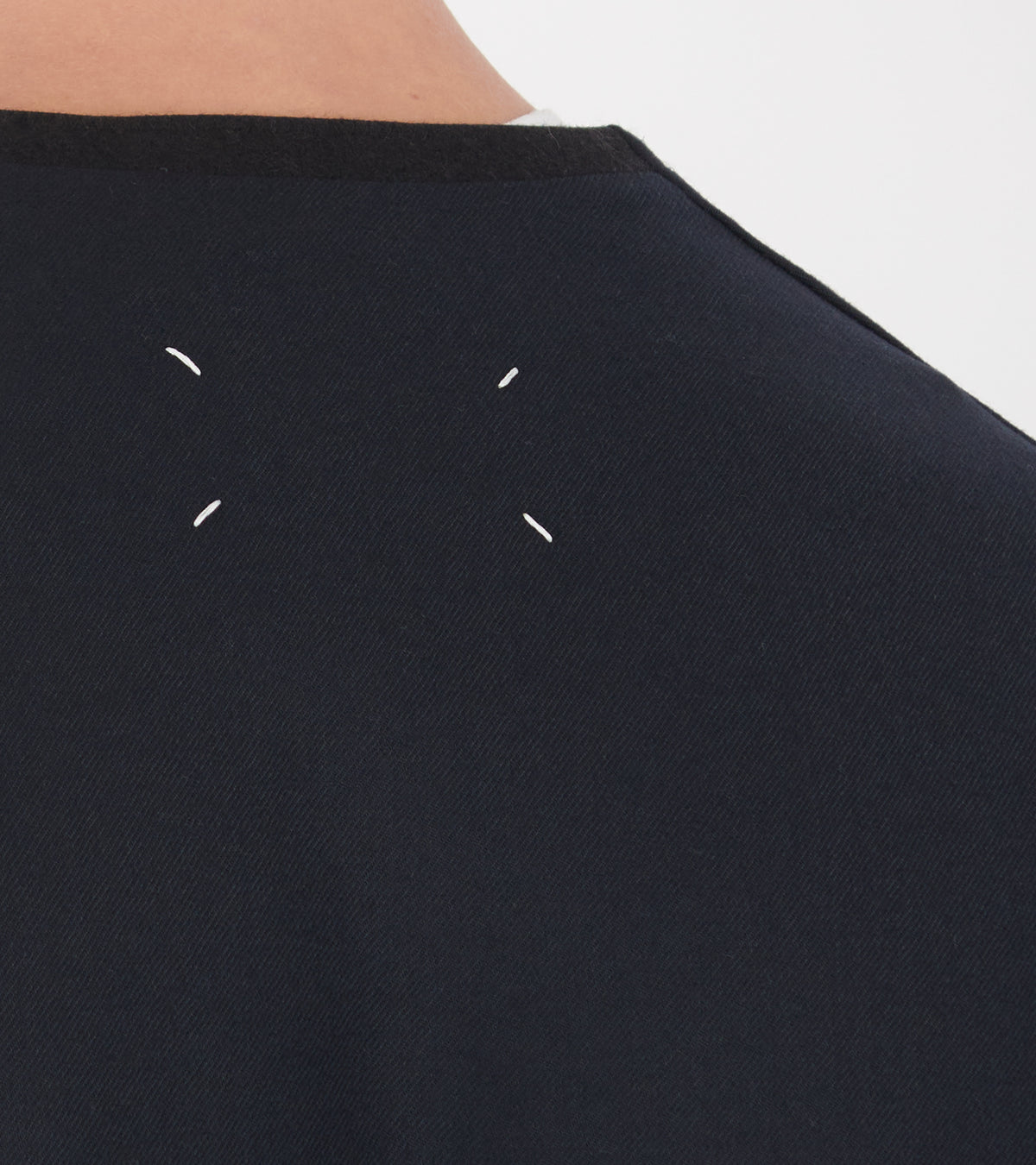Minimal Wool Jacket Navy