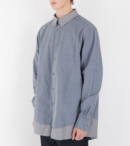 Shirt With Pockets Blue/Checked