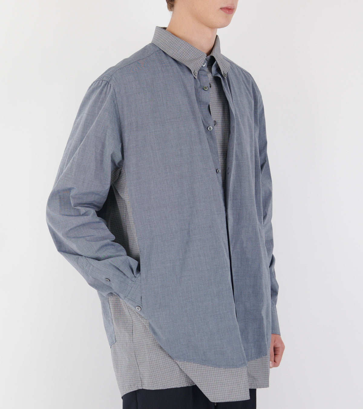 Shirt With Pockets Blue/Checked