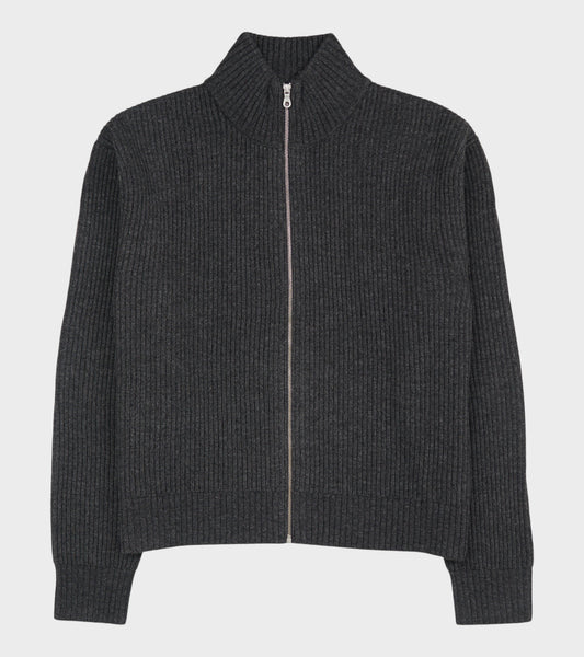 Shrunk Full Zip Charcoal