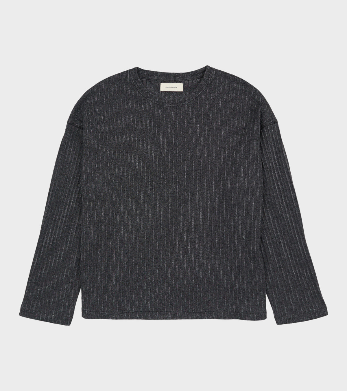 Round Neck Sweater Dark Grey