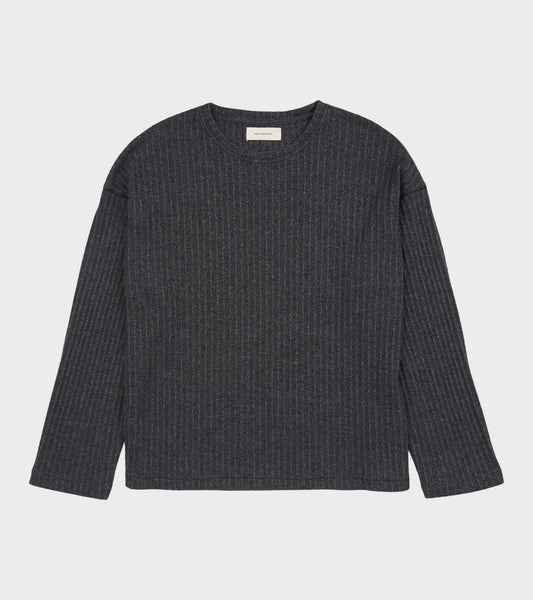 Round Neck Sweater Dark Grey