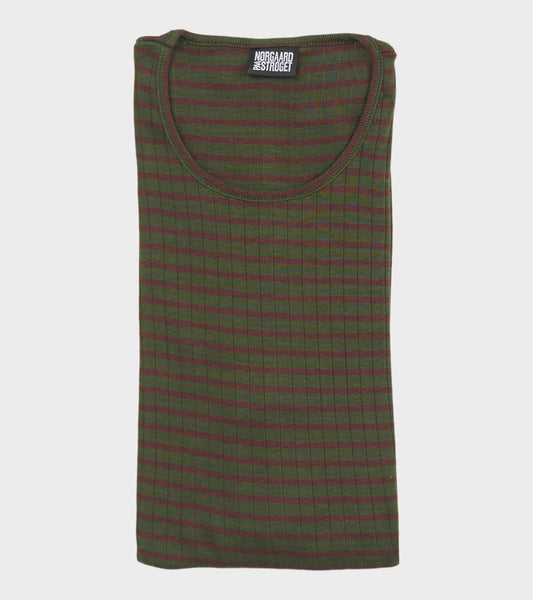 101 Rib Stripes Olive/Brown