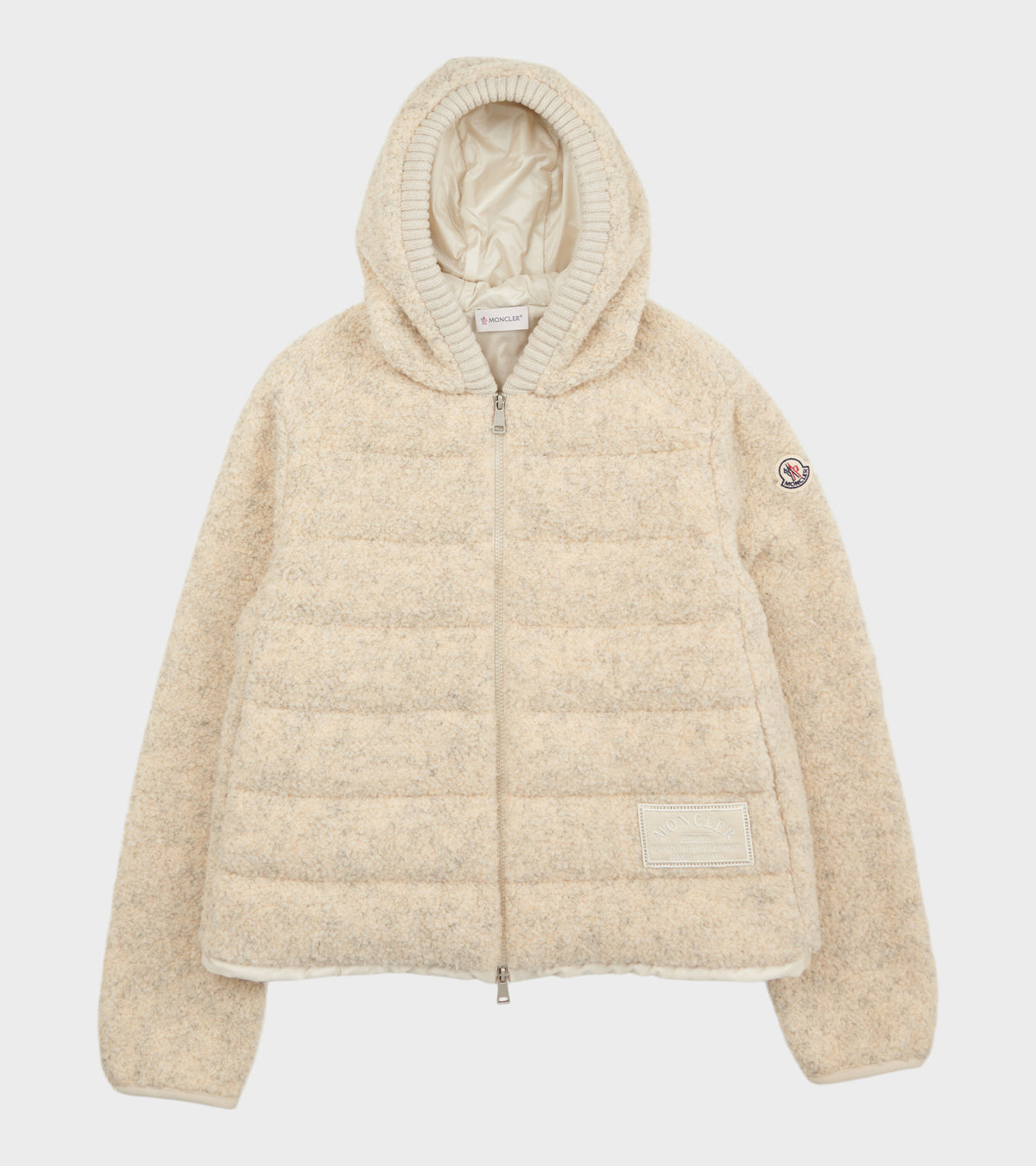 Aperta Zip-Up Cardigan Off-white