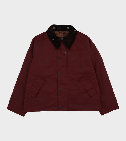 Transport Waxed Jacket Biking Red