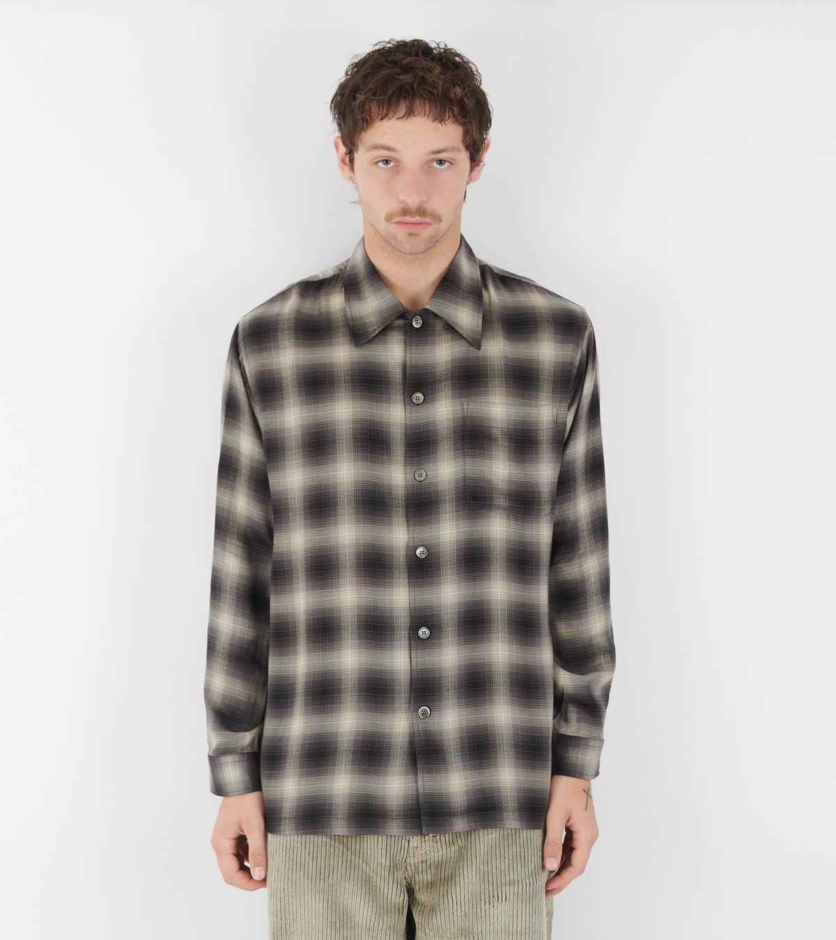 Every Shirt Taos Check Saloon Tencel