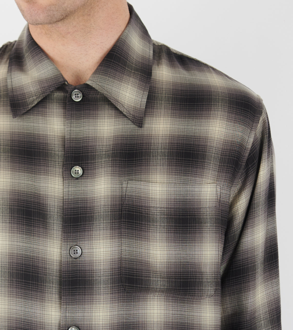 Every Shirt Taos Check Saloon Tencel