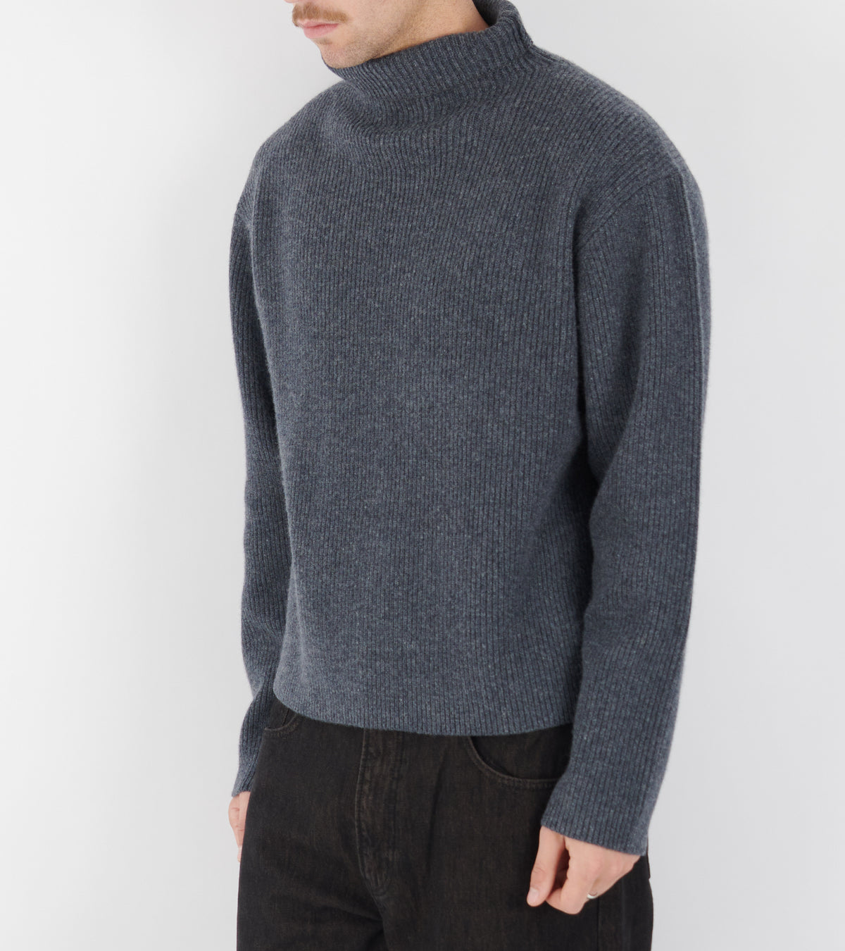 Roll Neck Grey
