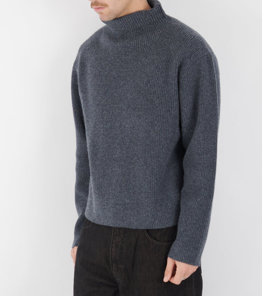Roll Neck Grey