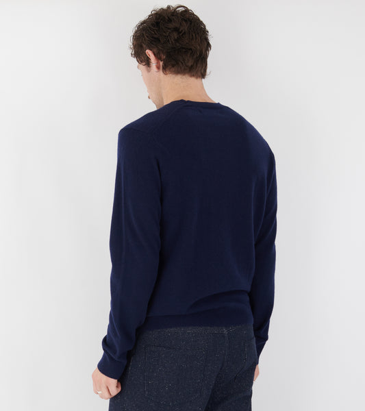 Lambswool Pullover Navy