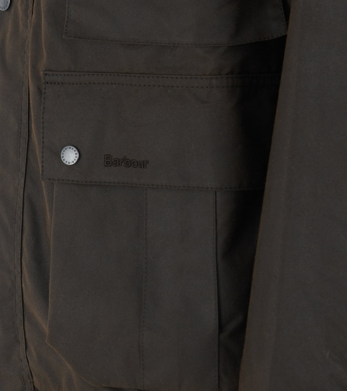 Modified Ursula Waxed Jacket Dark Brown