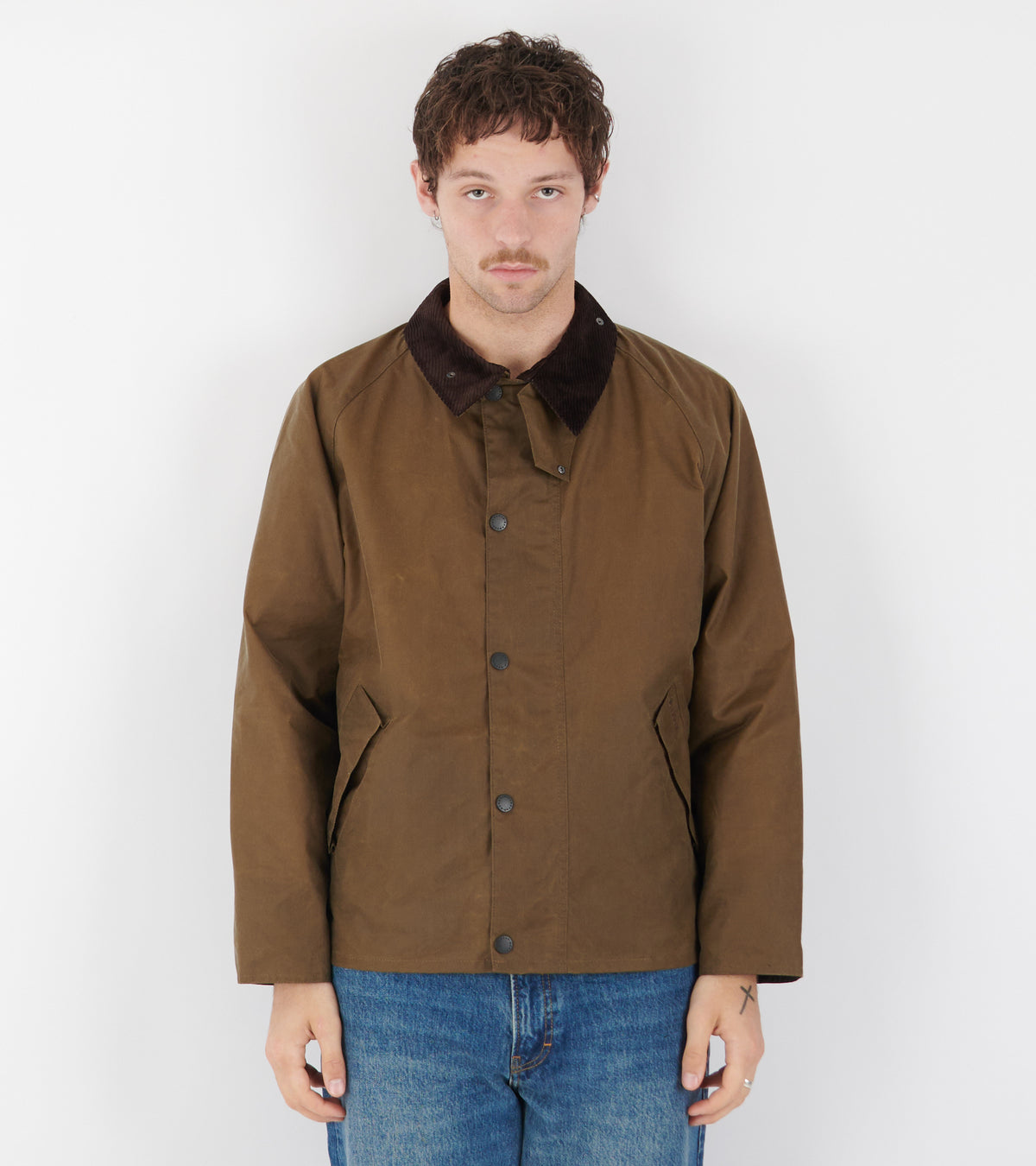 Transport Waxed Jacket Sand
