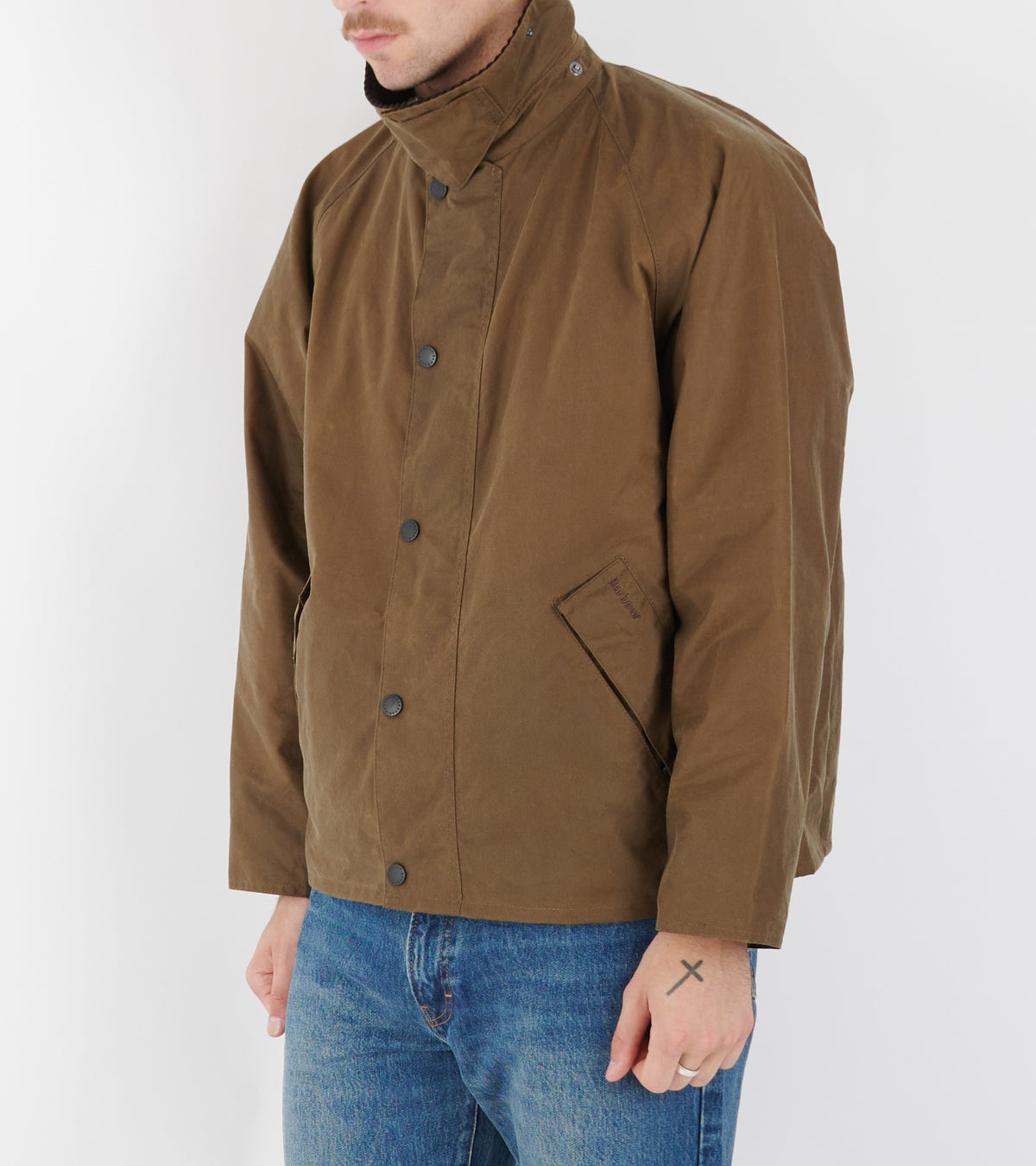 Transport Waxed Jacket Sand