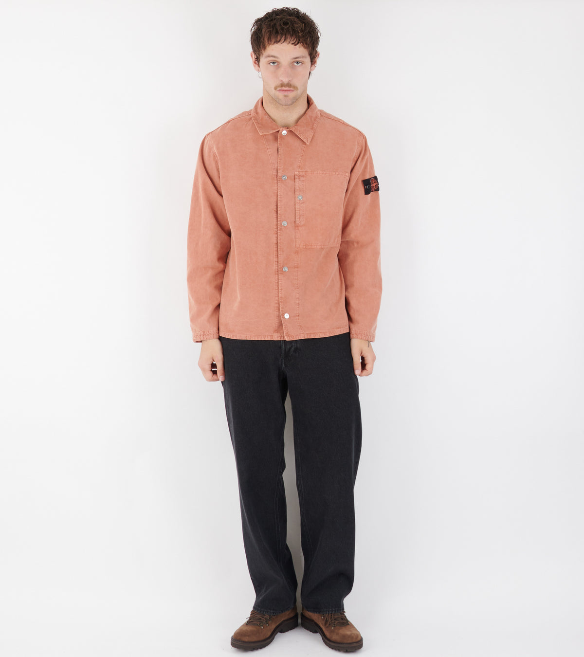 Classic Pocket Overshirt Terracotta